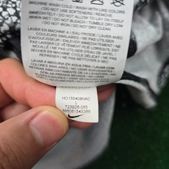 Nike Tank Top Womens Large Black Sleeveless Dri-Fit Racerback Training Gym‎ - Picture 7 of 8